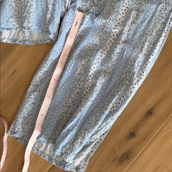 M&S Blue Floral Sleeveless Dress - Picture 5 of 8